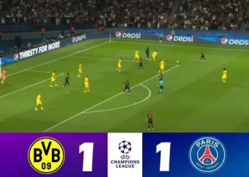 Spots: Borussia Dortmund 1 – 1 Paris Saint-Germain (Dec-13-2023) Champions League Highlights