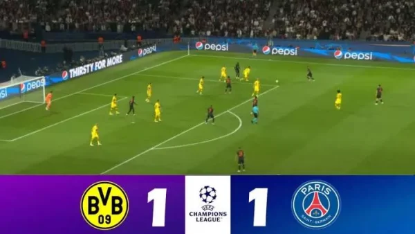 Spots: Borussia Dortmund 1 – 1 Paris Saint-Germain (Dec-13-2023) Champions League Highlights