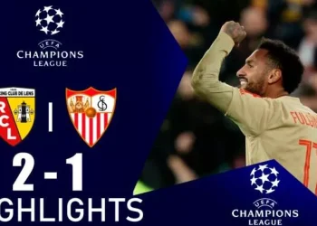 Sports: Lens 2 – 1 Sevilla (Dec-12-2023) Champions League Highlights