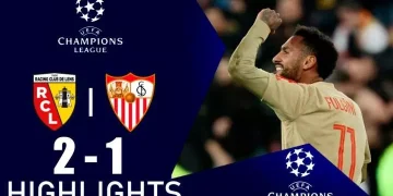 Sports: Lens 2 – 1 Sevilla (Dec-12-2023) Champions League Highlights