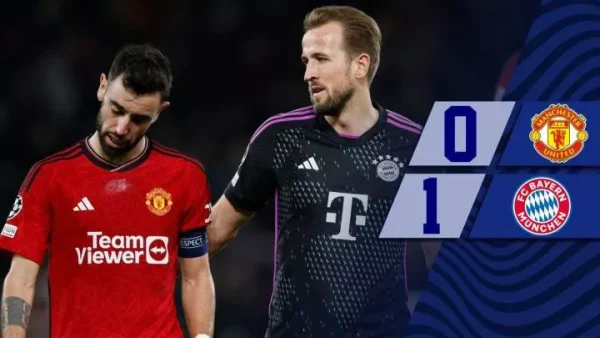Sports: Manchester United 0 – 1 Bayern Munich (Dec-12-2023) Champions League Highlights
