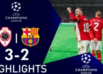 Sports: Royal Antwerp 3 – 2 Barcelona (Dec-13-2023) Champions League Highlights