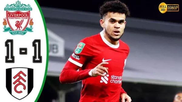 Fulham 1 - 1 Liverpool (Jan-24-2024) EFL Cup: Semi-Finals Highlights