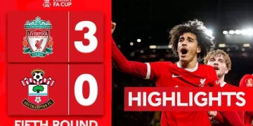 Sports: Liverpool 3 - 0 Southampton (Feb-28-2024) FA Cup Highlights 1 Liverpool 3 - 0 Southampton (Feb-28-2024) FA Cup Highlights