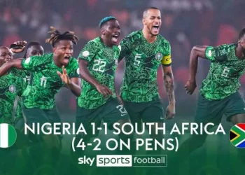 Sports: Nigeria 1 - 1 South Africa (4-2 PK) AFCON 2023 Highlights 37 Nigeria 1 - 1 South Africa (4-2 PK) AFCON 2023 Highlights