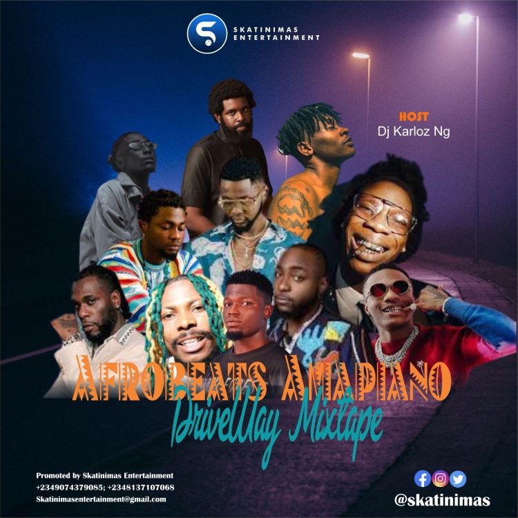 MIX: DJ Karloz NG x Skatinimas - Afrobeats Amapiano Driveway Mixtape