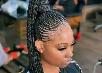 Fashion: Some Ways To Style Your Ghana Weaving Hairstyles to Look Sophisticated 38 Some Ways To Style Your Ghana Weaving Hairstyles to Look Sophisticated