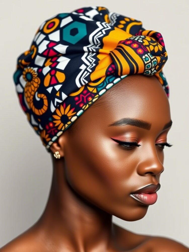 Fashion: Beautiful Ways to Tie Your Ankara Head Wrap Photos 2025