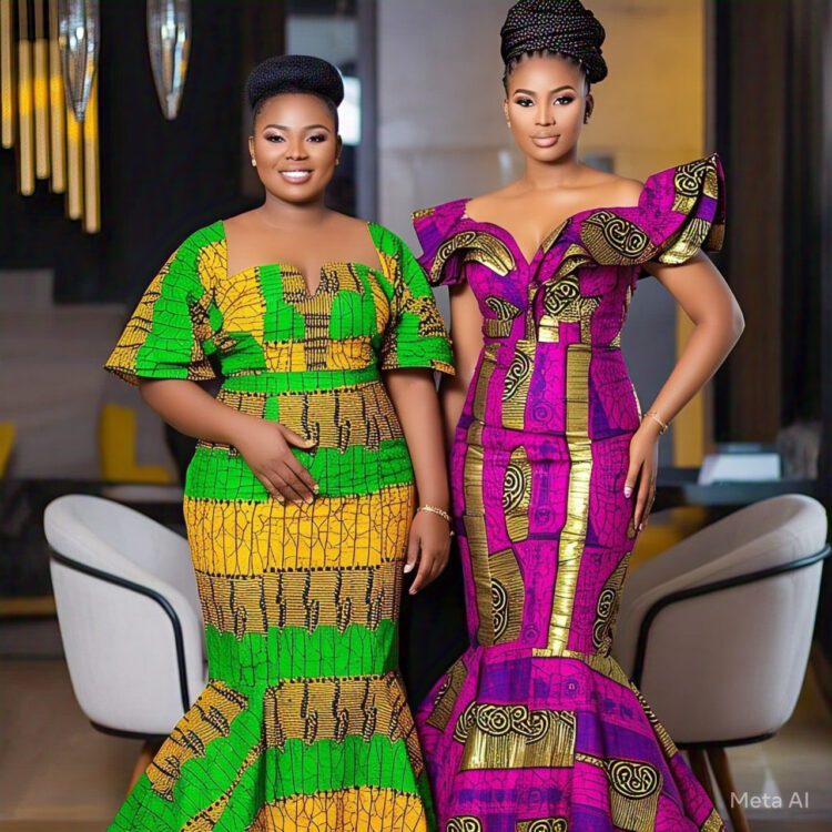 Fashion: latest Ankara material gown styles: Explore the best trends of the decade (photos)