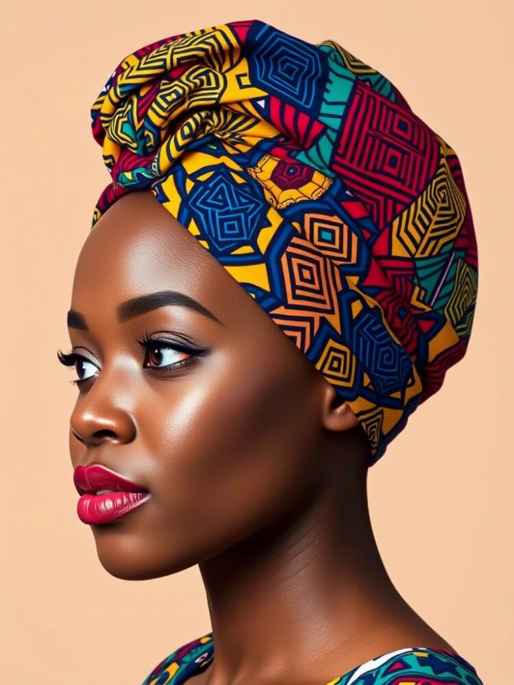 Fashion: Beautiful Ways to Tie Your Ankara Head Wrap Photos 2025