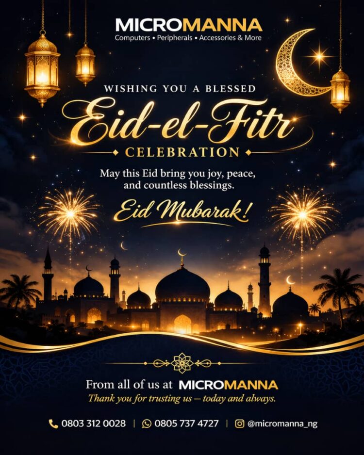 News: Eid-el-Fitr: Manna group greets Muslim Ummah